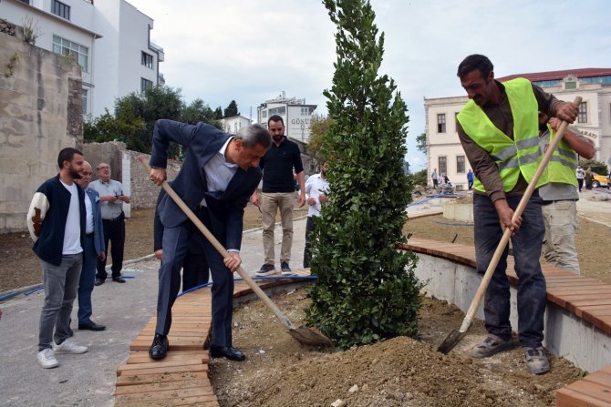 Sinop Kent Meydanı Ve Millet Bahçesi Projesi’nde Sona Gelindi