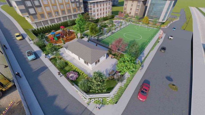 Sultangazi Eski Habipler Mahallesi’ne Yeşil Alan Kazandırılıyor