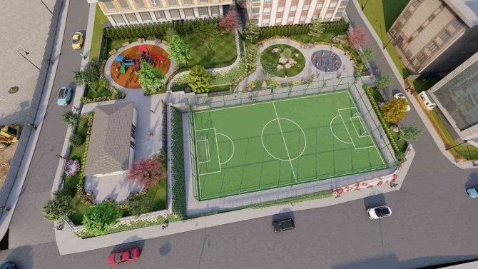 Sultangazi Eski Habipler Mahallesi’ne Yeşil Alan Kazandırılıyor