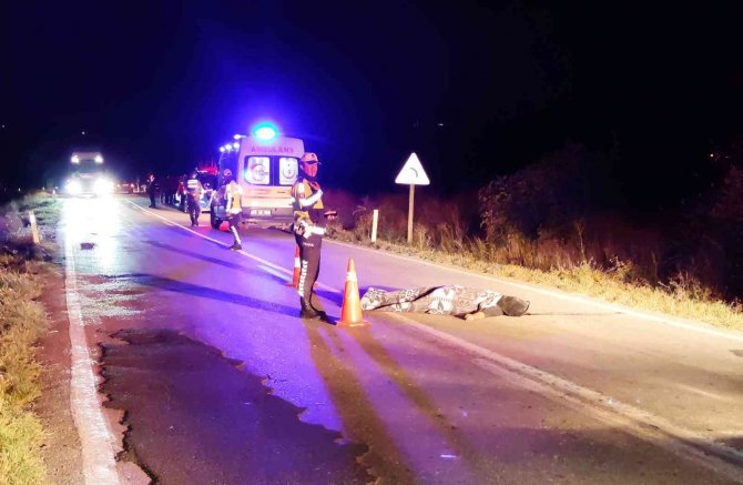 Otomobilin Çarptığı Yaya Hayatını Kaybetti, Sürücü Kaçtı