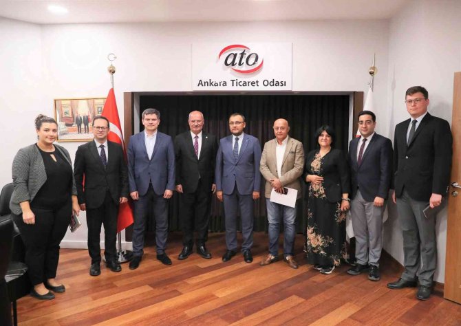 Ukrayna Büyükelçisi Bodnar, Ato Başkanı Baran’ı Ziyaret Etti