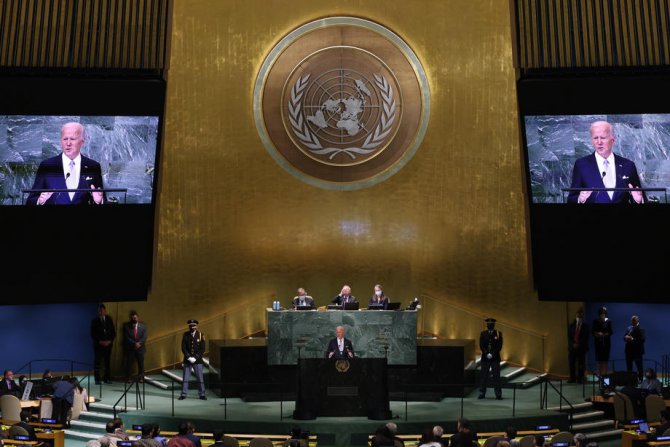 Abd Başkanı Biden: "Hiç Kimse Rusya’yı Tehdit Etmedi, Putin Yine Sorumsuzca Açıklamalar Yapıyor”