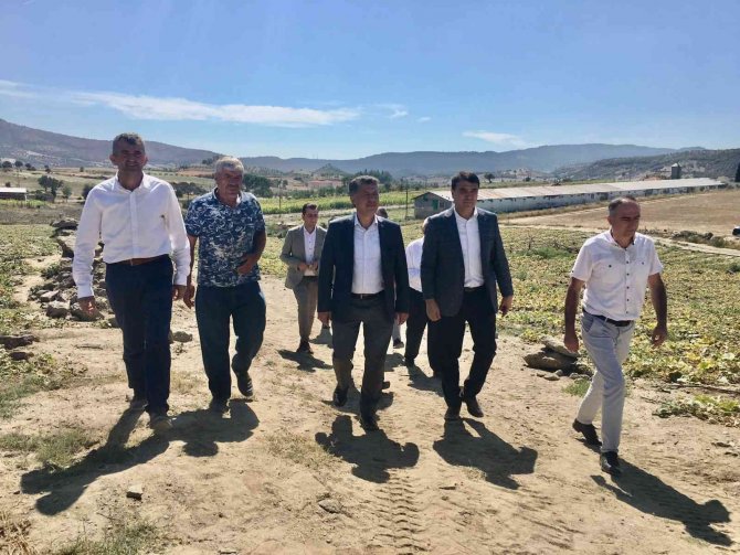 Ak Parti’li Özkan Demirci’de Esnaf Ve Çiftçilerle Bir Araya Geldi