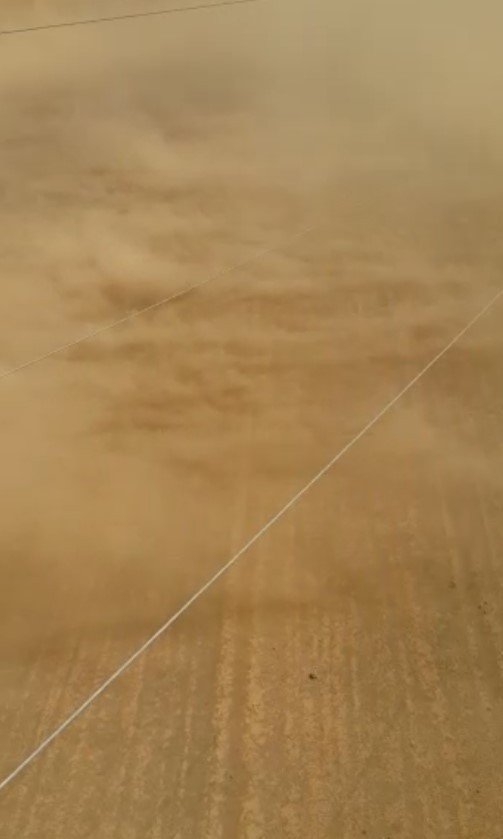 Tatvan’da Toz Fırtınası Paniği