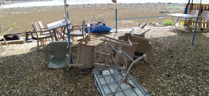 Hatay’da Hortum Korkuttu