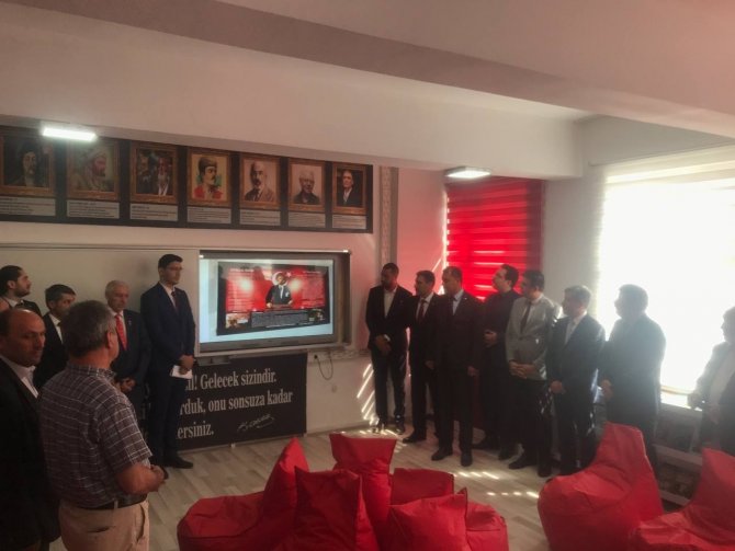 Iğdır’da Şehit Eren Bülbül Kütüphanesi Açıldı