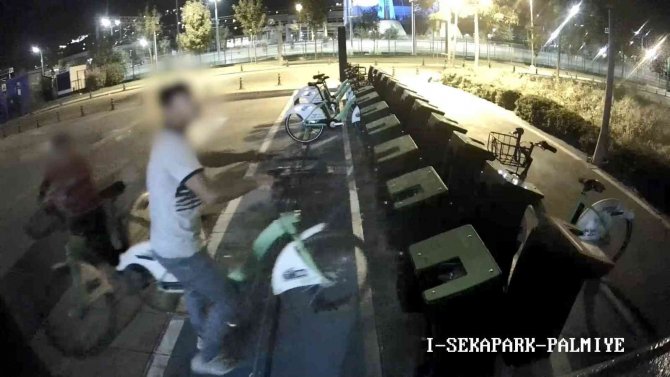 Belediyeye Ait Bisikletleri Çalan Şahıs Tutuklandı