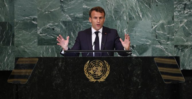 Macron, Rusya’nın Ukrayna’yı İşgalini “Emperyalizme” Dönüş Olarak Nitelendirdi