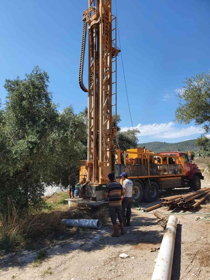 Milas Kemikler Mahallesine Yeni Su Kaynağı