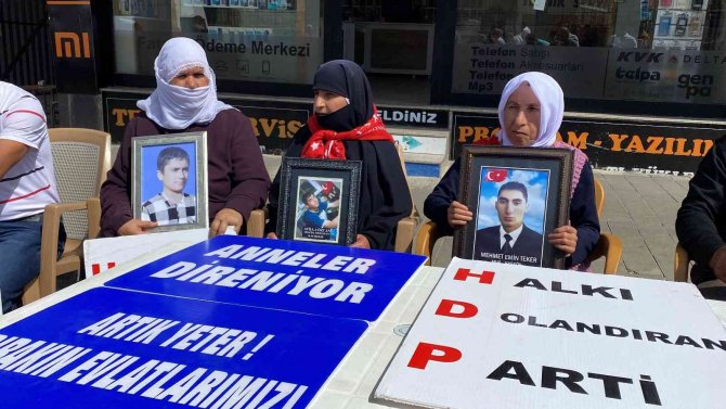 Muş’ta Evlat Nöbeti Tutan Ailelerin Sayısı 40’a Yükseldi