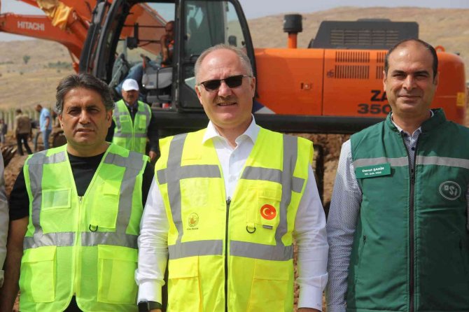 Sivas’ın Su Sıkıntısına Çözüm Olacak Projenin 1. Etabı Başladı