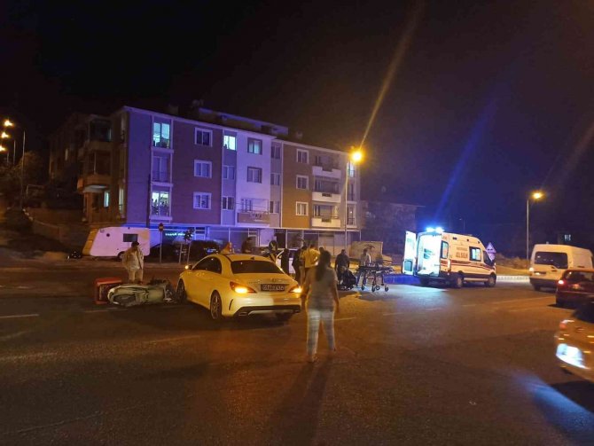 Çorlu’da Trafik Kazası: 1 Yaralı