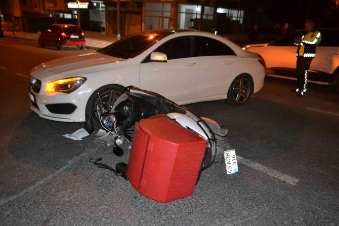 Çorlu’da Trafik Kazası: 1 Yaralı