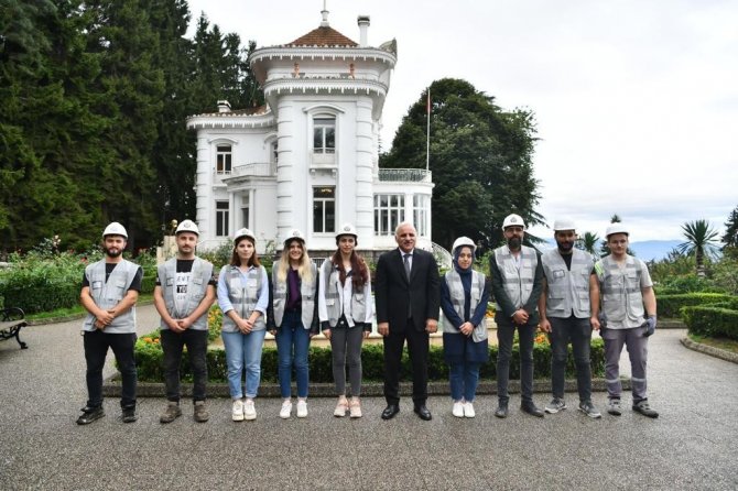 Trabzon’daki Atatürk Köşkü Restorasyon Çalışmaları Nedeniyle Ziyarete Kapatıldı
