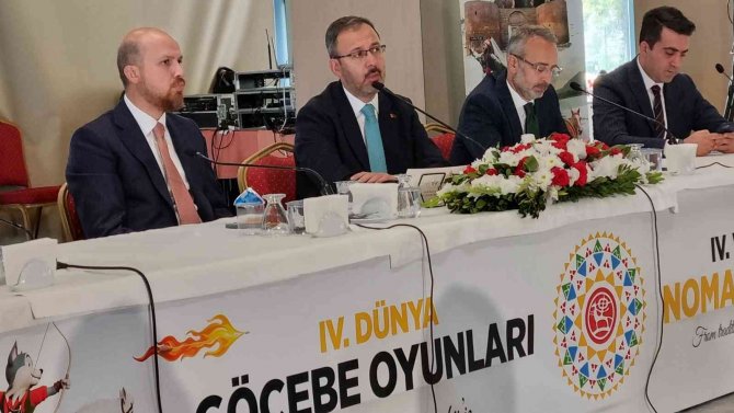 4. Dünya Göçebe Oyunları’nın Lansmanı Bakan Kasapoğlu’nun Katılımıyla Yapıldı