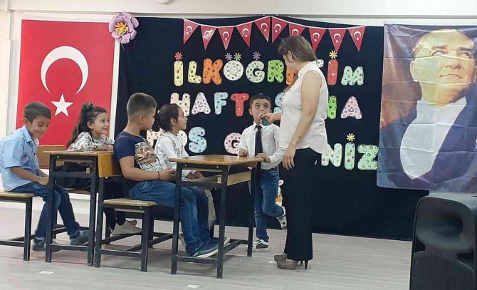 Samsat’ta İ̇lköğretim Haftası Coşkuyla Kutlandı