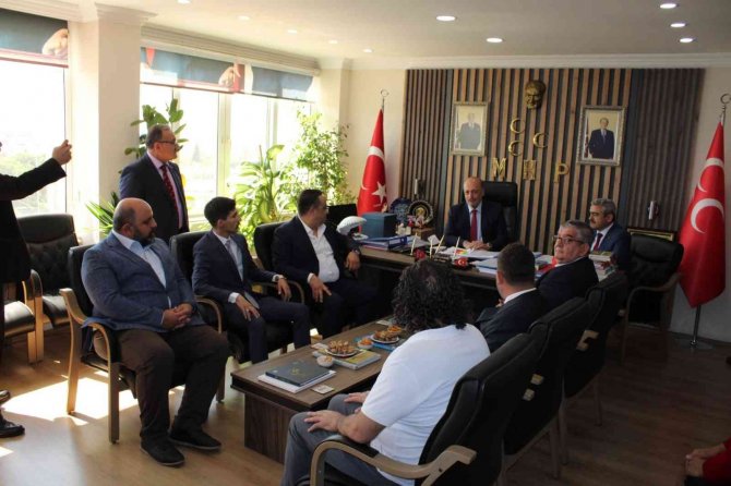 Bakan Bilgin’den Cumhur İ̇ttifakı Ziyareti