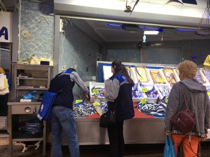 Bilecik’te Perakende Balık Satışı Yapan İş Yerleri Denetlendi