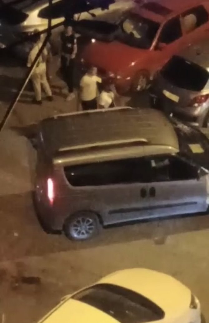 Bursa’da Otopark Kavgası Kamerada