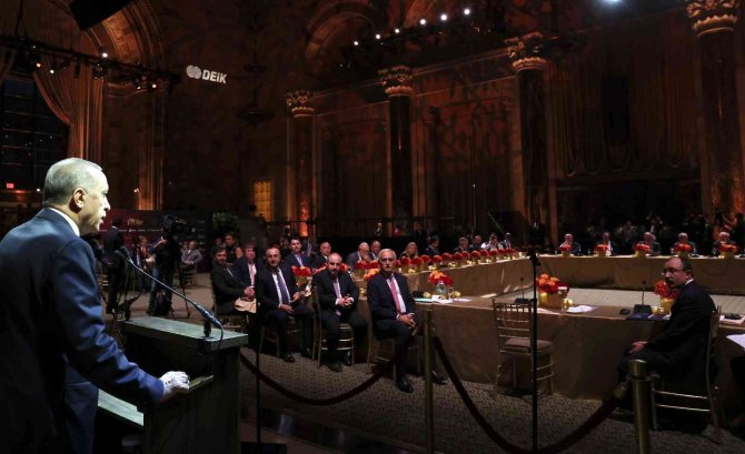 Cumhurbaşkanı Erdoğan, Türkiye - Abd İ̇ş Konseyi Toplantısına Katıldı