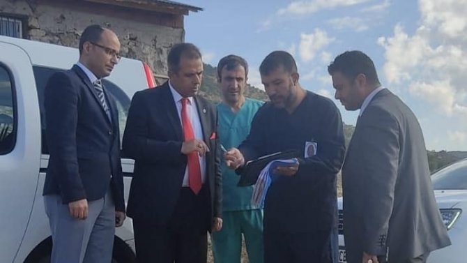 Elazığ’da Büyükbaş Hayvanlara Aşılama Çalışması