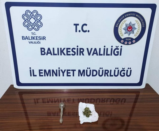 Gönen’de 7 Şahsa Uyuşturucu Operasyonu