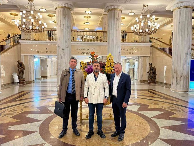 Türk İş Adamları Rusya’da Gıda Fuarına Katıldı