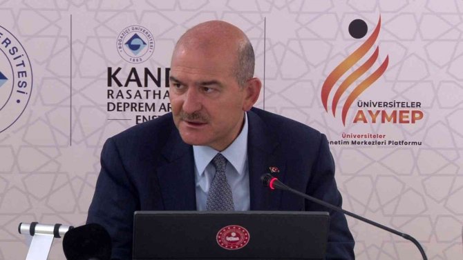Bakan Soylu: “İ̇ç Güvenlik Strateji Başkanlığımız Var, Bu Sayede Bilim Dünyası İle Stratejik Planlar Yapabiliyoruz”
