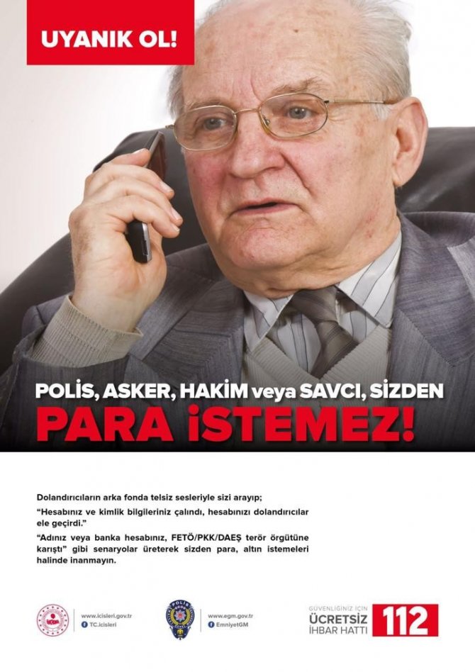 Polis Vatandaşları Dolandırıcılık Konusunda Uyardı