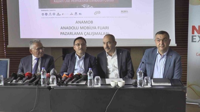 Kayseri’de Anadolu Mobilya Fuarı’nın Tanıtımı Yapıldı