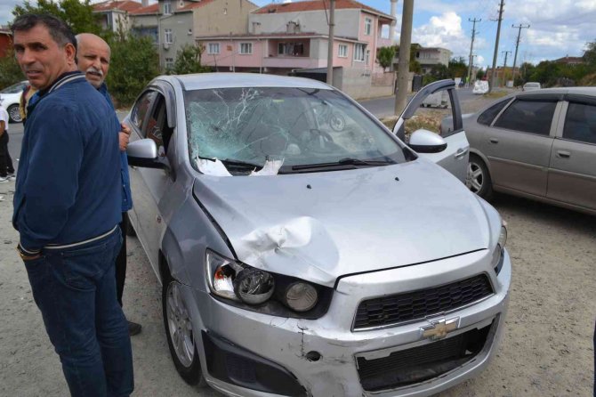 Tekirdağ’da Yaralamalı Kaza Sonrası Gergin Anlar