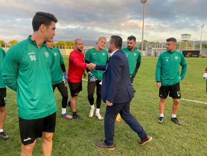 Kestel Belediye Başkanı Önder Tanır’dan Bursaspor’a Ziyaret