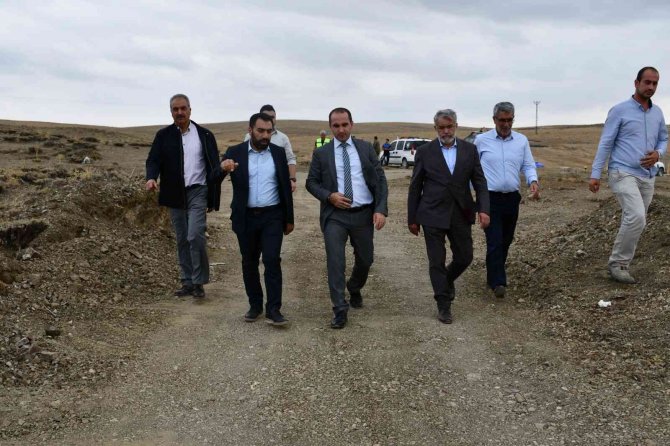 Kaymakam Polat Kulu Organize Sanayi Bölgesi Altyapı Çalışmaları İnceledi