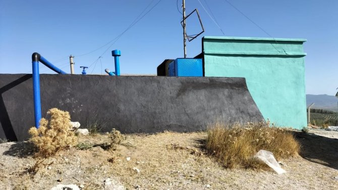 Maski̇’den İçme Suyu Hattı Ve İçme Suyu Deposu Çalışmaları