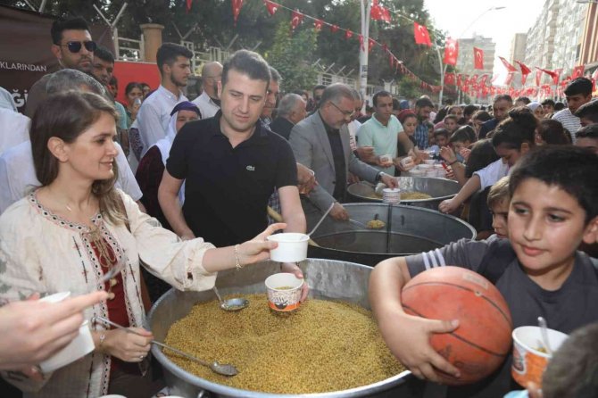 Mardin’de Bulgur Kaynatma Etkinliği Düzenlendi