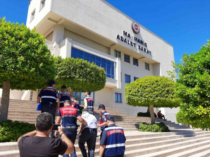 Marmaris’teki Yangının Şüphelisi Adliyeye Sevk Edildi