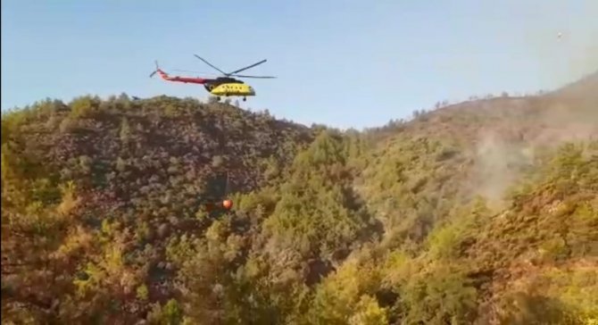 Marmaris’teki Yangın Kontrol Altına Alındı