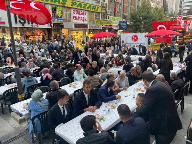 Mhp Çankaya İ̇lçe Başkanlığı Tam Kadro Sahada