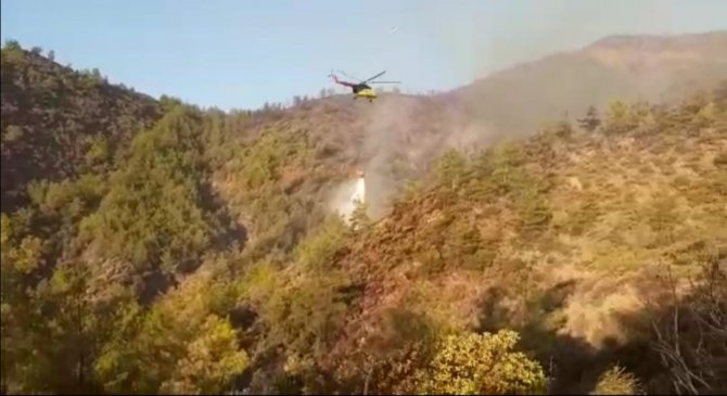 Marmaris’teki Yangın Kontrol Altına Alındı