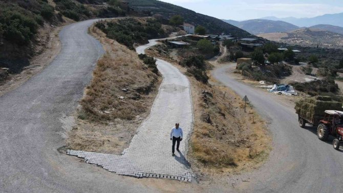 Nazilli Uzunçam’da Yol Çalışmaları Sürüyor