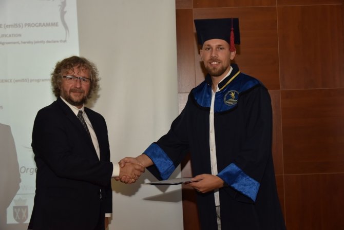 Omü’nün Erasmus Öğrencileri Mezun Oldu