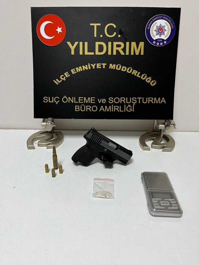 Bursa’da Suç Makinesi Hırsız Yakayı Ele Verdi