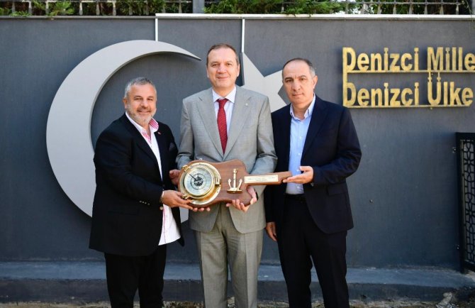 İ̇meak Deniz Ticaret Odası Başkanı Tamer Kıran Aliağa’da Üyelerle Buluştu