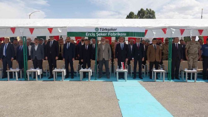 Erciş’te Şeker Fabrikasında Pancar Alım Kampanyası Başladı