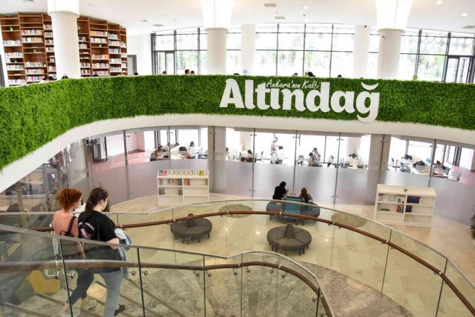 Altındağ Kütüphaneleri Rekora Koşuyor