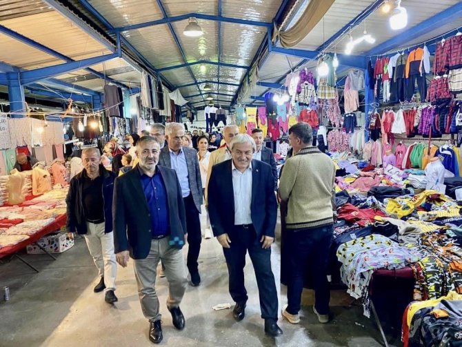 Başkanlar Osmaneli Panayırını Gezdi