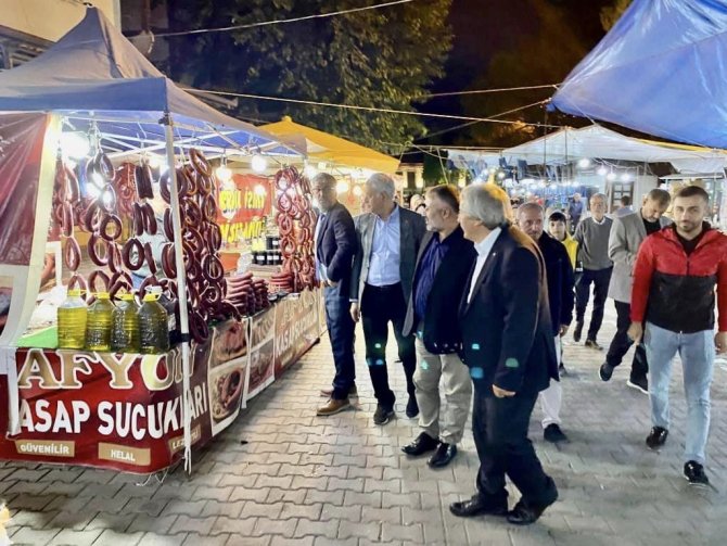 Başkanlar Osmaneli Panayırını Gezdi