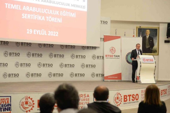 Btso Tam Yeni Arabulucuları Bursa’ya Kazandırmaya Devam Ediyor
