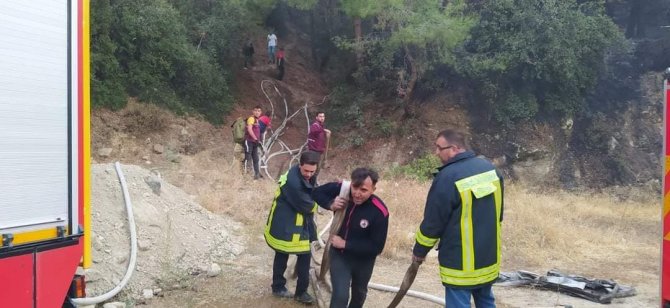 Buldan’daki Yangında 1 Hektar Alan Zarar Gördü