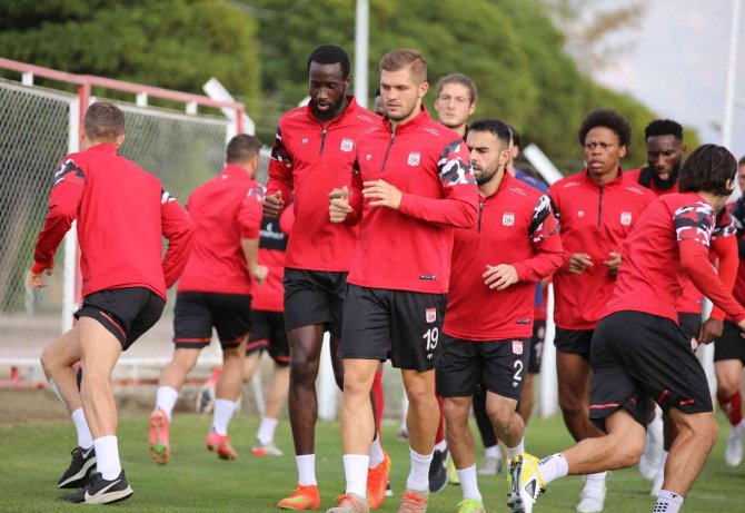 Sivasspor’da Hatay Maçı Hazırlıkları Başladı